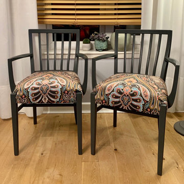 Dining chairs restoration.