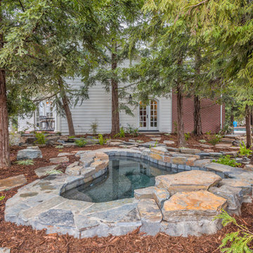 Colonial Style Pool House