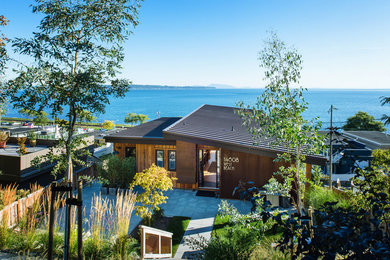 Minimalist home design photo in Vancouver