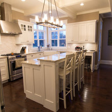 kitchen with corner sink
