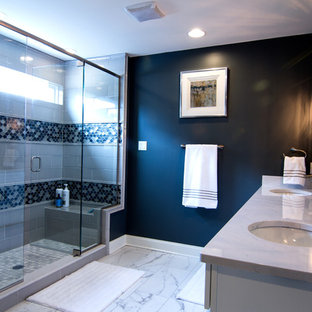  Navy  Blue Bathroom  Ideas  Houzz