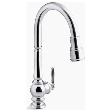 Kohler Artifacts Touchless 1.5 GPM Single Hole Pull Down Kitchen Faucet