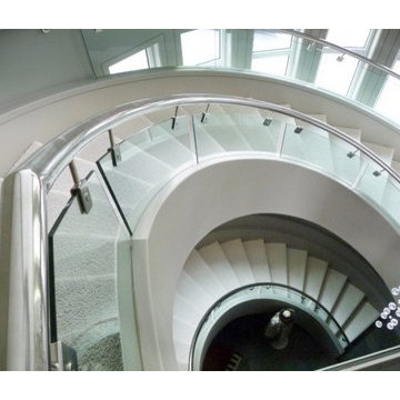 Curved Glass Handrails