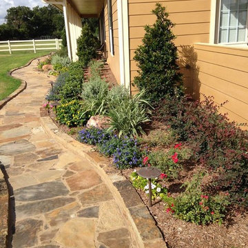 Eclectic Landscape in Houston, TX