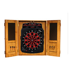 South Coast Rustic Dartboard Cabinet - Darts And Dartboards