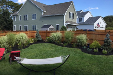 Photo of a contemporary landscaping in Boston.