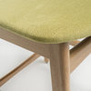 GDF Studio Helen Dark Fabric/ Wood Finish Counter Height Dining Set, Oak/Green Tea