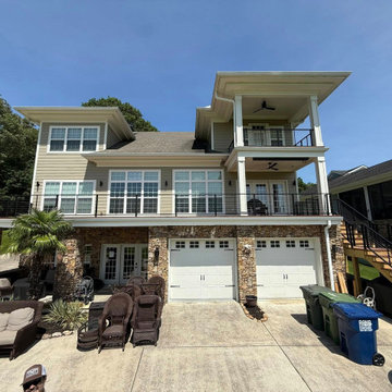 Waterproof deck over garage