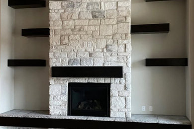 Living room photo in Kansas City