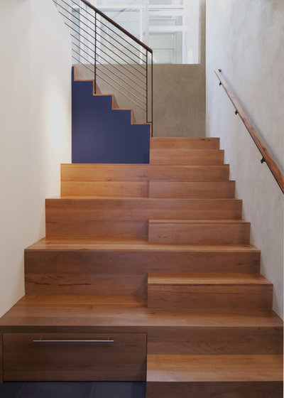 Modern Staircase by John Lum Architecture, Inc. AIA