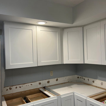 Water Damage Kitchen Remodel