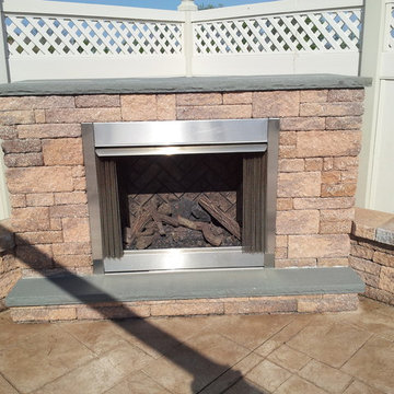 Outdoor Gas Fireplace