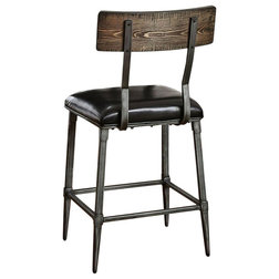 Industrial Bar Stools And Counter Stools by Benzara, Woodland Imprts, The Urban Port