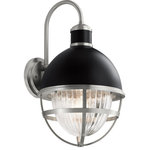Kichler Lighting - Tollis 1 Light Outdoor Wall Light, Black, 12" - This 1 light Outdoor Wall from the Tollis collection by Kichler will enhance your home with a perfect mix of form and function. The features include a Black finish applied by experts.