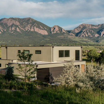 Framed by the Flatirons