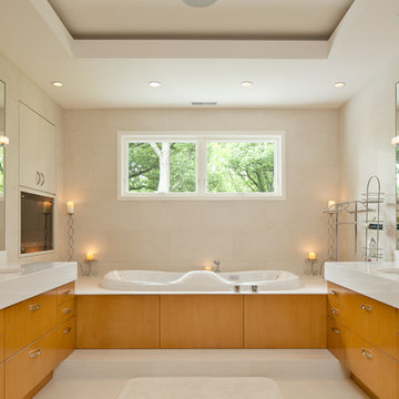 Contemporary Retreat Master Bath
