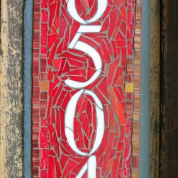 Nutmeg Designs - Colorful House Numbers - House Numbers