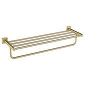 Antique Gold Fine Brass Bathroom Shelf Double Shower Caddy Basket