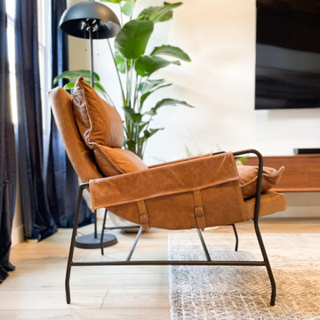 Modern Masculine Living | Cherry Creek, CO | Contemporary Condo Remodel