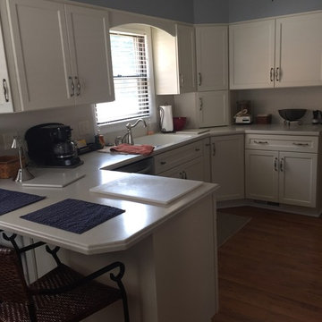 "Cotton" Painted Cabinetry