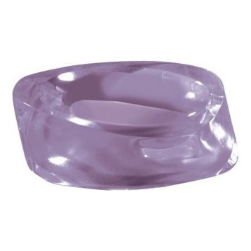 Round Countertop Soap Holder, Lilac