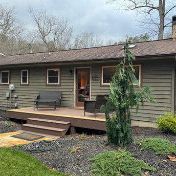 Modern Mountain Porch Addition & Exterior Facelift