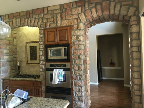 Should I Paint Stone Wall In Kitchen Or Rip Out - Painted Stone Wall Should I Paint Stone Wall In Kitchen Or Rip Out - Painted Stone Wall
