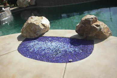 This is an example of a traditional landscaping in Orange County.