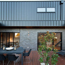 Brickwork + cladding