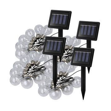 Solar Powered 64 in LED String Lights-4 Pack