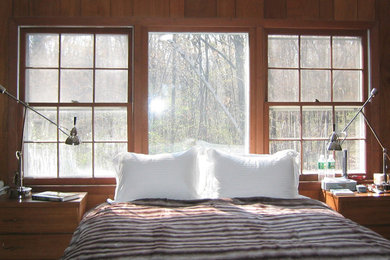 Elegant bedroom photo in New York