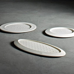 Disco Ellisse Volante Saucer by Serralunga - Coffee And Tea Saucers