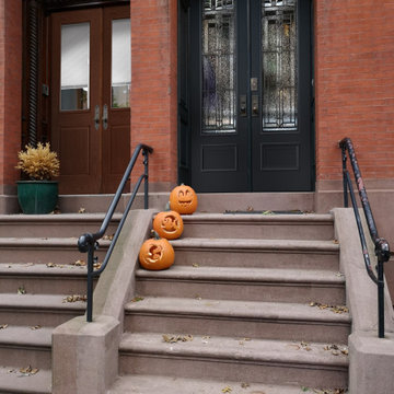 Double Front Doors in the City