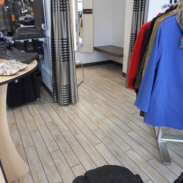 Amtico Limed Wash Wood planks with stripping