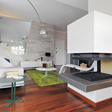 modern attic