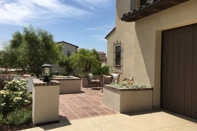 Inspiration for a mediterranean exterior home remodel in San Diego