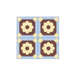 "Pescara" 8x8 Encaustic Cement Tiles - Wall And Floor Tile
