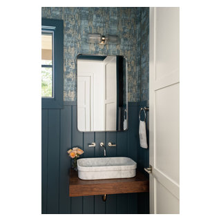 Menlo Transitional - Transitional - Powder Room - San Francisco - by ...