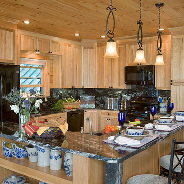 Log Homes & Cabins - Coventry Log Homes - Custom Craftsman #3