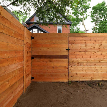 Custom Horizontal Privacy Style Fence