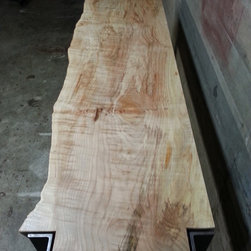 Live Edge Maple Credenza - Buffets And Sideboards