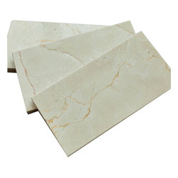 3x6 Honed Crema Marfil Stone Tile Mosaics - Home Accessories & Decor