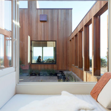 Sea Ranch on the bluff. Ground up LEED for Homes.