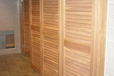 Louver doors for hotel