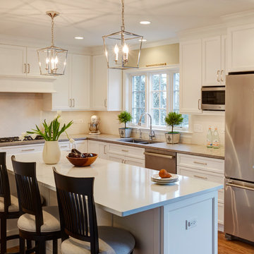 Elegant White Kitchen