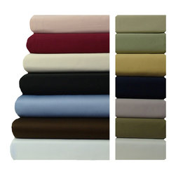 Royal Tradition - 600 TC 22" Deep Pocket Cotton Sheet Set - Sheet And Pillowcase Sets