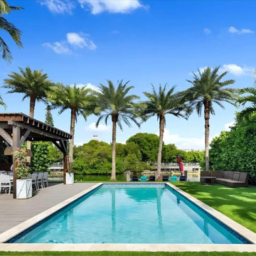 Miami Beach Luxury Trex Deck by South Florida's Premier Custom Deck Builder