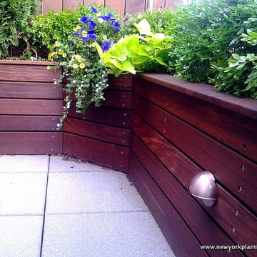 NYC Rooftop Garden - Roof Deck and Outdoor Dining