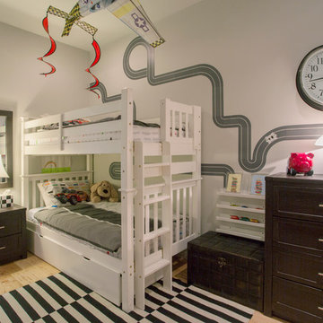 My Houzz: A Shared Boys’ Bedroom That’s Right on Track