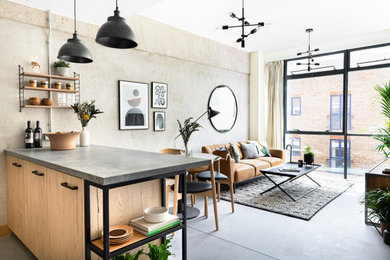 Industrial home design in London.